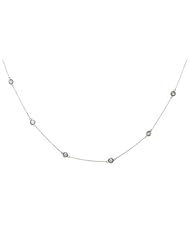 14 Karat White Gold 18" 0.50Ct Necklace