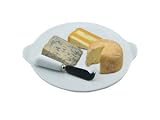 BIA Cordon Bleu Carry Out Collection White Cheese Platter with Server 2-pc.