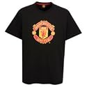 Manchester United Core Crest T-Shirt - Black