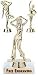 Crown Awards Dance Trophies - Customizable Participation Dance Trophies