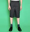 Boys' Pleat Front Shorts with Adjustable Waist