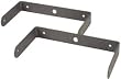 EV S-40MBB WALL/CEILING U-BRACKET PAIR BLACK FOR S-40