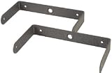 EV S-40MBB WALL/CEILING U-BRACKET PAIR BLACK FOR S-40