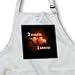 Houk Digital Design - 2 Hearts n 1 Arrow - Aprons