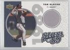 2002 UD Authentics Stars of 89 Jerseys #SLTG - Tom Glavine