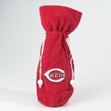 Cincinnati Reds 14" NCAA College Velvet Wine Bag - MLB Baseball
