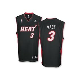 NBA Miami Heat Wade Replica Jersey by Addidas
