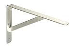 Knape & Vogt Heavy Duty Titanium L Shelf Bracket, 12