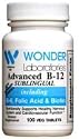 Sublingual Vitamin B12 (1000 mcg), B6 (5mg), Folic Acid(400 mcg) & Biotin (25mcg) - 100 Sublingual Tablets - Formulated with methylcobalamin Vitamin B-12.