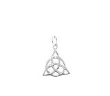 Celtic Knot Pendant - Sterling Silver Irish Celtic Trinity Knot Pendant