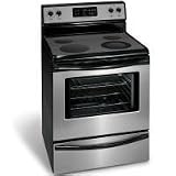 Frigidaire FEF368G Stainless Steel 30 Electric Smoothtop Self Clean Range- FEF368G