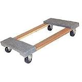 Padded 660 lb. Furniture Moving Dolly 30-Inch x 18-Inch with 3-Inch Wheels