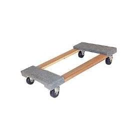 Neiko Padded 660 lb. Furniture Moving Dolly 30-Inch x 18-Inch with 3-Inch Wheels