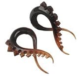 Wholesale Organic Spinal Design Golden Blond Horn Hanger 0ga