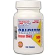 Calcium 500 Mg Supplements With Vitamin D For Strong Bones - 100 Tablets
