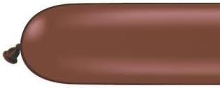 Chocolate Brown 260q Qualatex Modelling Balloons x 20
