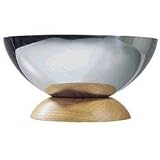 Legnoart S/Steel & Cherrywood bowl 300mm