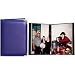 Pioneer Wallet Oxford Bound Photo Album, Random Solid Color Sewn Leatherette Covers with Brass Accent Corners, Holds 24 2.5 x 3.5 Wallet Photos, 1 Per Page