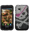 SAMSUNG VERIZON FASCINATE MESMERIZE i500 HARD PLASTIC CRYSTAL DIAMOND SPARK ....