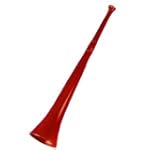 Vuvuzela Stadium Horn , 29 Inch Collapsible Noise Maker - Red
