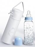 BABY DIOR- Small Blue Glass Bottle