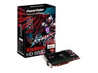 PowerColor ATI Radeon HD 6870 1 GB DDR5 2 DVI/1 HDMI/2 Mini DisplayPort PCI-Express Video Card AX6870 1GBD5-2DH