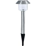 6-pc S/s Solar Garden Light