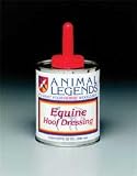 Animal Legends 13032 Hoof Dressing and Brush 1 Quart