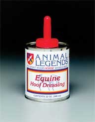 Animal Legends 13032 Hoof Dressing and Brush 1 Quart