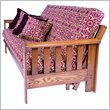 August Lotz Monticello Futon Frame in Medium Oak