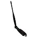 Wireless-N USB High-Gain Network Adapter With High Gain 5dBi Dipole Antenna - Comply with 802.11n 802.11g and 802.11b Standards