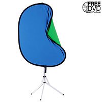 Westcott Chroma-key 6' x 7' Blue/Green Kit with Background Stand