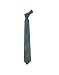 Gokan Kobo Touch Black and Petrol Blue Mini Logo Woven Silk Tie
