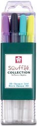 SOUFFLE PEN SATIN 16 COLOR SET SAKURA 3D OPAQUE CUBE COLLECTION TUBE