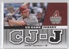 2009 Upper Deck UD Game Jersey #GJJA - Conor Jackson