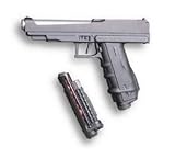 Tiberius Arms Tac 8 Pistol Paintball Gun - Black Silver
