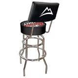 Coors Light Padded Bar Stool with Back - Game Room Products > Pub Stools > Beer Logos