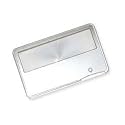 Carson 2x LED Lighted Credit-Card size Magnifier, Batteries Included