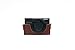 Handmade Genuine Real Leather Half Camera Case Bag Cover for Sony RX100 VI Mark VI Brown color