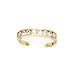 10k Yellow Gold Cubic Zirconia Toe Ring