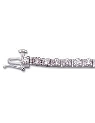 Diamond Bracelet 14K White 60870