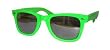 Classic Neon Green Wayfarers with Dark Lens