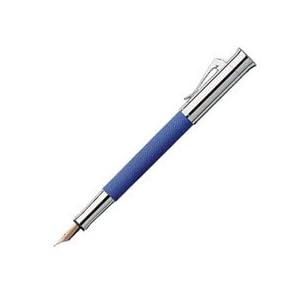 Faber Castell Guilloche Colors Fountain Pen - Indigo Blue, Medium Nib 146550