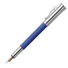 Faber Castell Guilloche Colors Fountain Pen - Indigo Blue, Medium Nib 146550