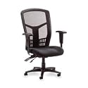 Executive High-Back Chair,Mesh Fabric,28-1/2x28-1/2x45,BK