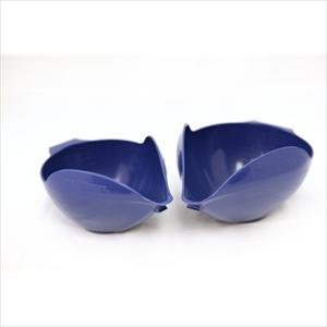 Pourfect 2pc Bowl Set 6-8 Cup Blue Willow Highest Quality Available Professional Grade Popular New