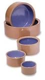 Ceramic Crock Dish Blue 4