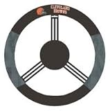 Cleveland Browns Poly-Suede Steering Wheel Cover