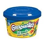 Gerber Graduates for Toddlers Lil' Meals, Pasta Stars with Chicken & Vegetables, 6 Oz, (Pack of 2)