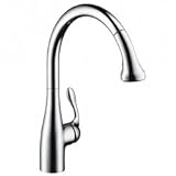 Buy Hansgrohe 06460860 Allegro E SemiPro 2 Spray Kitchen Faucet, Steel Optik by Hansgrohe